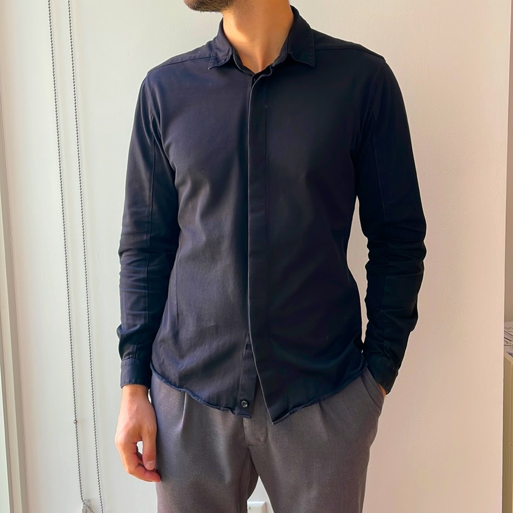 Black Emporio Armani Shirt. Good condition. Slightly tigh for me.